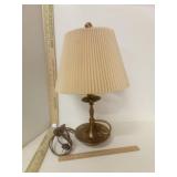 Electric Brass Based Accent Lamp with Accordian