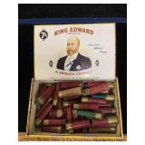 King Edward Cigar Box Oï¿½ Shotgun Shells NO SHIP