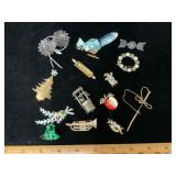 Granny Core Pin / Brooch Collection Unique Pieces