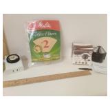 EZ Timer & MelittaCoffee Filters, Pourover