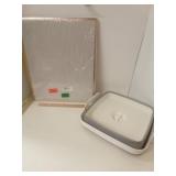 Copper Counter/ Table Protector Mat & Plastic