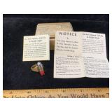 1947 Lone Ranger Atomic Bomb Ring