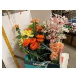 Faux Flowers Box Full