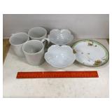 Mugs Bowls & A Plate