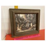 Signed Tropical Painting
