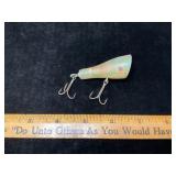 Vintage Wooden Fishing Lure Popper Plunker