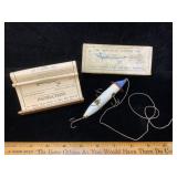 Antique Heddon & Son Dowagiac Lure Box