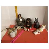 Bird Tape Dispenser Dated Ceramic Dog Coin Bank