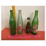 Vintage Teem RC 7Up & Other Bottle