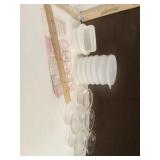 Tupperware Hamburger Press with Directions &