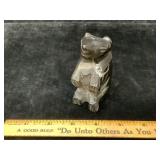 Hand Carved Soapstone ? Bear Sculpture