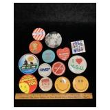 Vintage Button Collection Happy Face Bobby