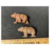 Hard Plastic Bears