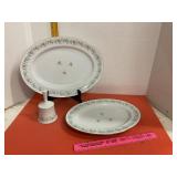 Johann Haviland 'Forever Spring' Platters 2 & Bell