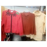 Polyester/Cotton Spring Zipper  Coat with