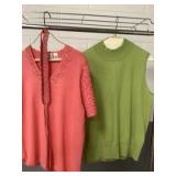 Size L Alfred dunner Shirt & A Faded Glory Vest