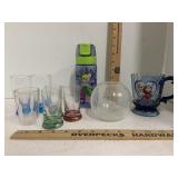 Iridescent Shot Glasses & Frozen & Tinkerbell Cups