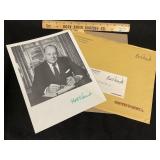 Sen Karl E Mundt Autographed Photo