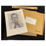 J W Fulbright Autographed Photo