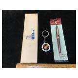 Vintage Meis Box Canad Keychain & Pen