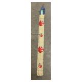 Yard Stick In Burlap Holder