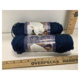 Caron Simply Soft Worsted Yarn 2 Skeins