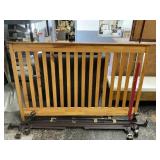 Wooden Queen Headboard & Frame