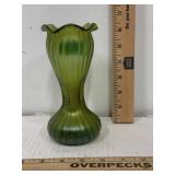 MCM Green Glass Vase