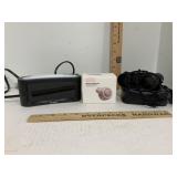 Alarm Clock Bladeless Fan & Small Binoculars