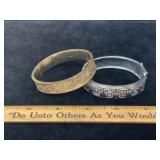 Vtg Bangle Bracelets 1/20 12K B&O Marked