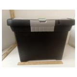 Sterilite Portable File Box