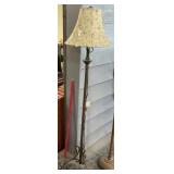 Floor Lamp Embroidered Shade