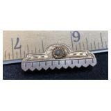 10k Acid Tested Brooch pain Damaged