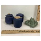 Incense Burner & Decorative Jars