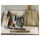 Kitchen Utensils Flatware & Drawer Organizer