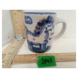 M.A. Hadley Horse Mug
