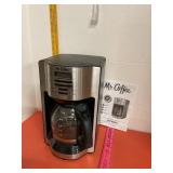 Mr Coffee 12 Cup Coffee Make Retractable Cord