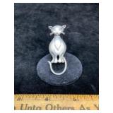 Sly Cat Brooch Pin