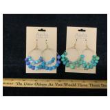 Aasha By Anju Earrings 2 Pair
