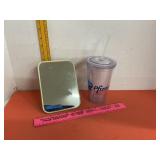 Pfizer Tumbler & Mirror