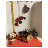 Apple Wall Decor Metal Baskets  Block Calendar