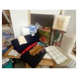 Fleece Fabrics, Sparkle Canvas, Tablecloth