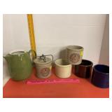 USA Seal & More Crocks Ceramic Tea Pot No Lid