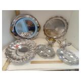 Webster Wilcox Silverplated Serving Tray, Wm
