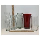 Various Shapes Glass Vases 5