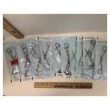 10 Pieces Scissors In Sterile Bags