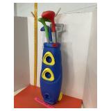 Play Day Jumbo Golf Caddy Set Several Balls