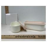 Vintage Tupperware Covered Butter Dishes & More
