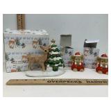 Forest Friends Ceramic Candle Holder & Chimers