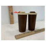 Vintage Tupperware Salt & Pepper Containers